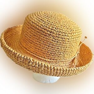 Like New CORRABOREE Australia Stylish Raffia Woven Straw Hat